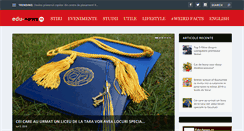 Desktop Screenshot of edu-news.ro